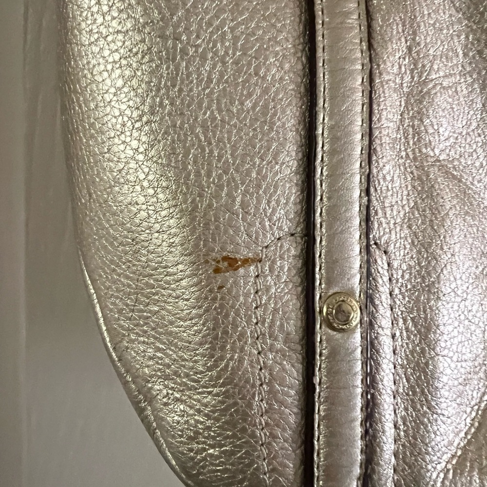 Coach Audrey metallic gold bag. Very good used condition! - Picture 5 of 6